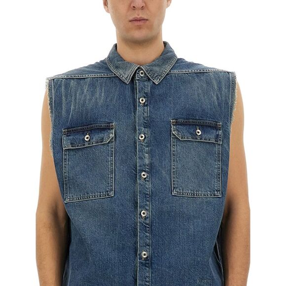 Rick Owens Drkshdw Men Outershirt Jumbo Tommy